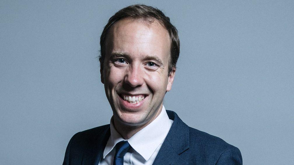 Matthew Hancock MP: 'His attitude to FOBTs is very negative because it takes money from reasonable, mature betting, like on the horses,' says an unnamed ally of the minister