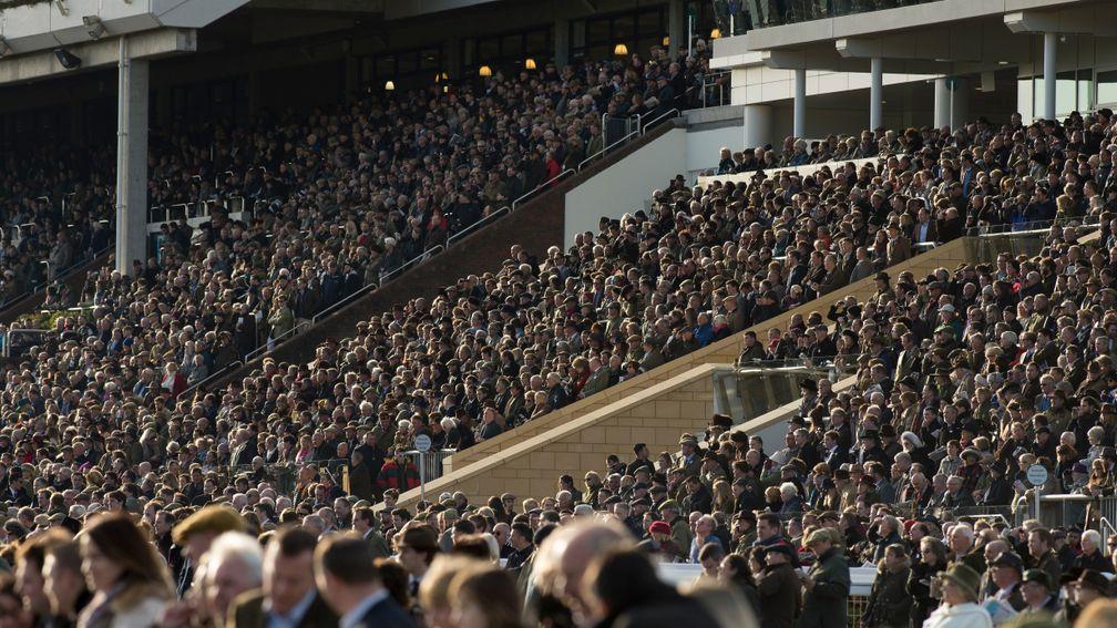 Crowds at Cheltenham are expected to be over 30,000 at the Open meeting