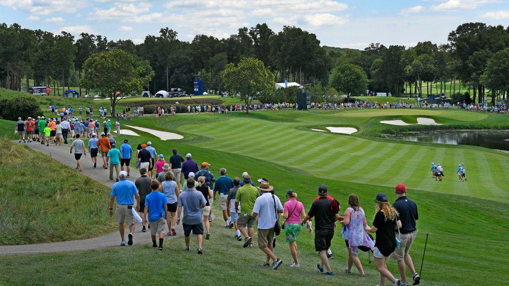 Caves Valley Golf Club in Maryland hosts the BMW Championship this week