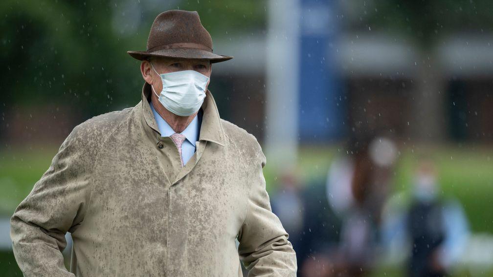John Gosden at Ascot on Saturday prior to Enable's King George victory