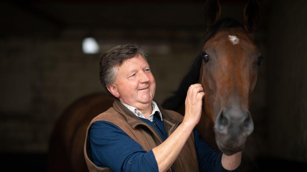 Looking forward to France: Tim Easterby advises Winter Power of her likely next target, the Prix de l'Abbaye