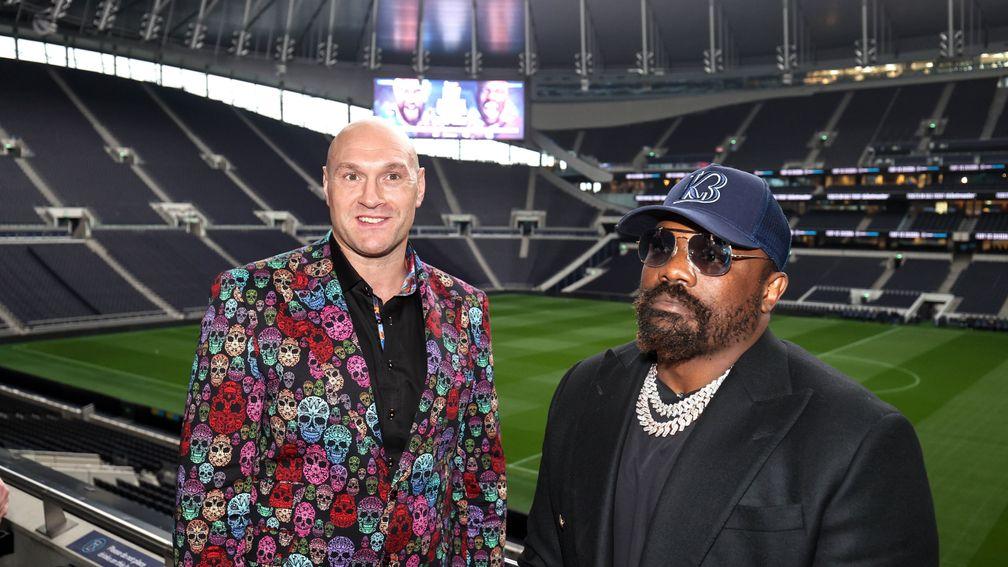 Tyson Fury and Derek Chisora will get it on at the Tottenham Hotspur Stadium