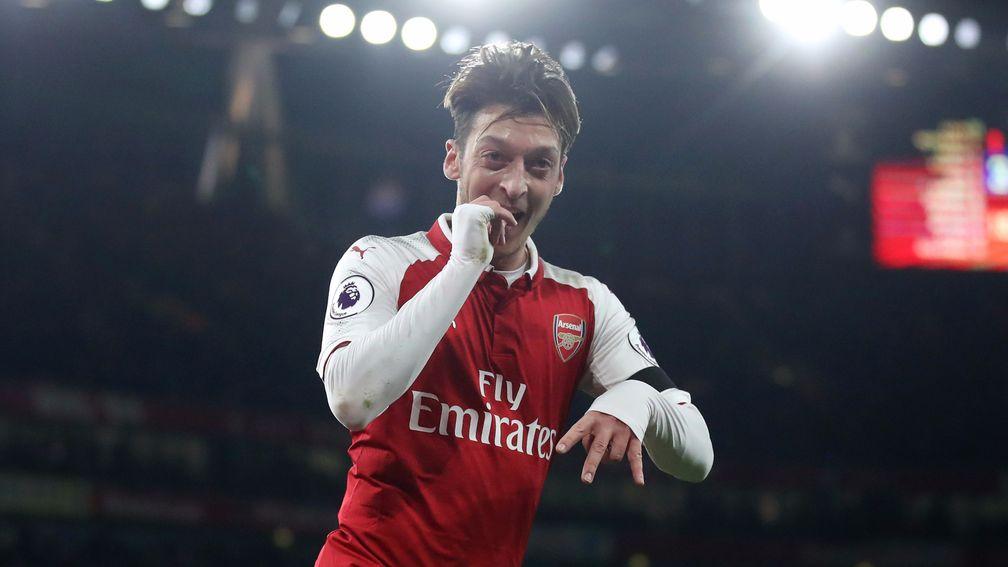 Arsenal always seem to play better when Mesut Ozil is at his best