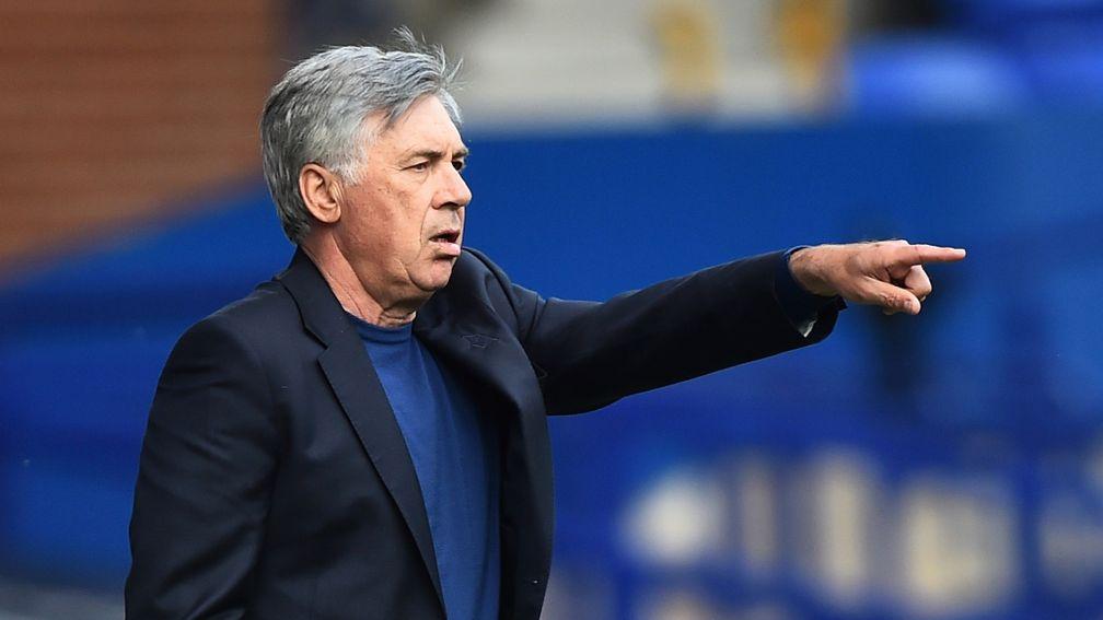 Carlo Ancelotti is frustrated by Everton's poor home form