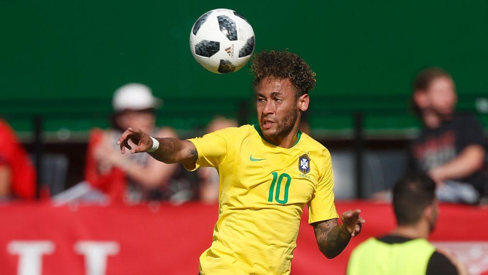 Brazil talisman Neymar confirmed his fitness with a goal against Austria on Sunday