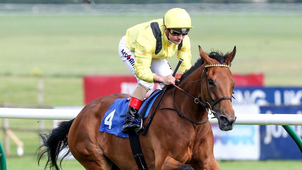 Nezwaah and Andrea Atzeni come home to victory in the Listed race at Ayr