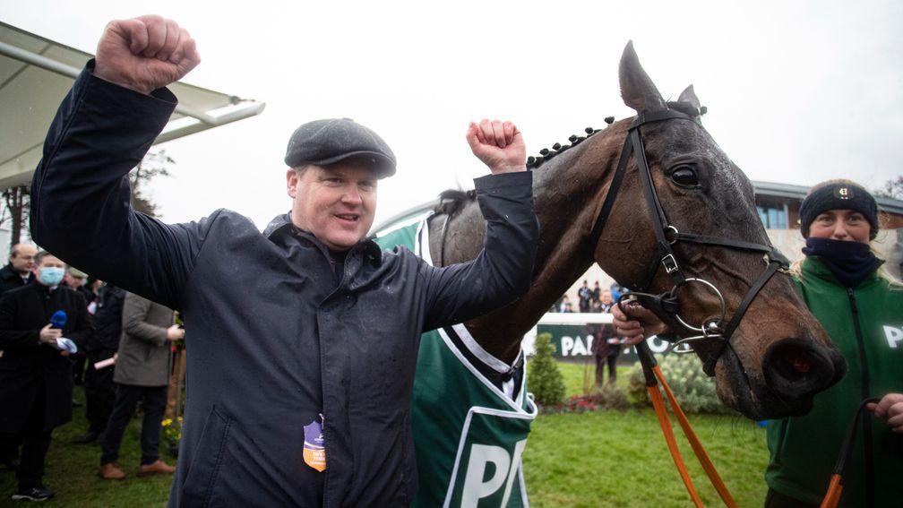 Gordon Elliott: landed second Irish Gold Cup with Conflated