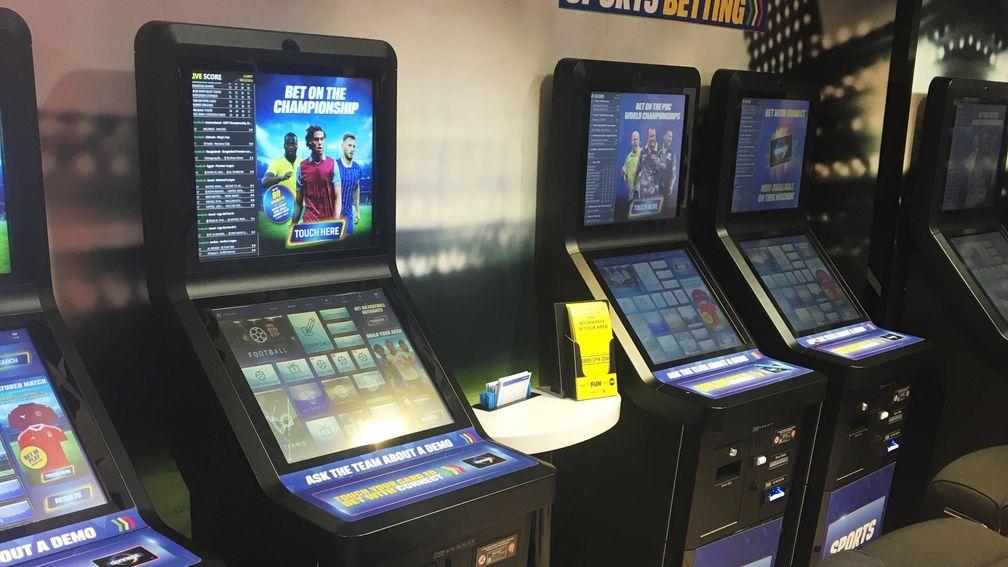 Self-service betting terminals have grown in popularity