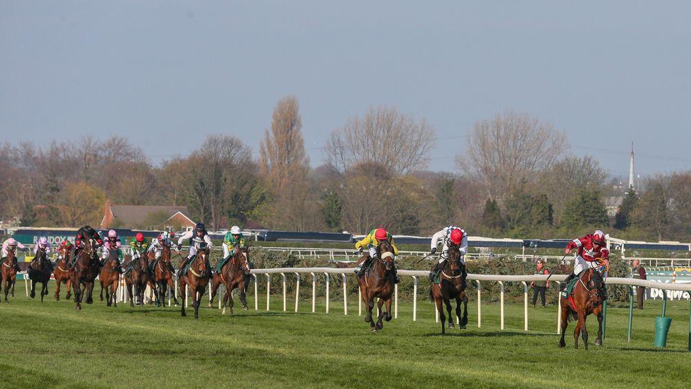 Magic Light and Rathvinden chase Tiger Roll home in the Grand National