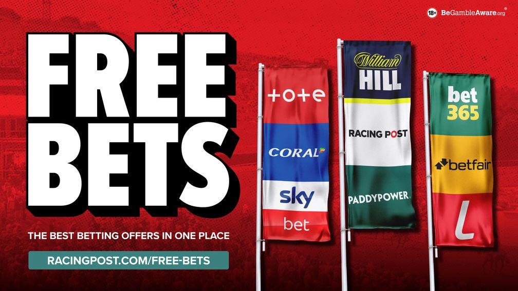 Do you want £200+ of free bets? Racing Post have got the best offers, all in one place. Visit racingpost.com/freebets to find out more.