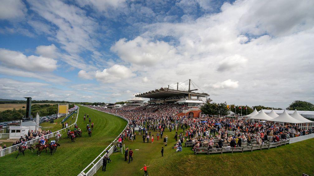 Goodwood, a stunningly beautiful sporting location, was marred by ugly scenes