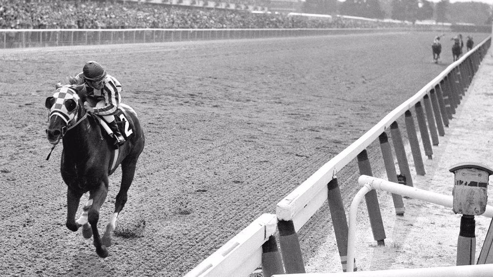 Secretariat first, the rest nowhere: a famous victory in the 1973 Belmont Stakes