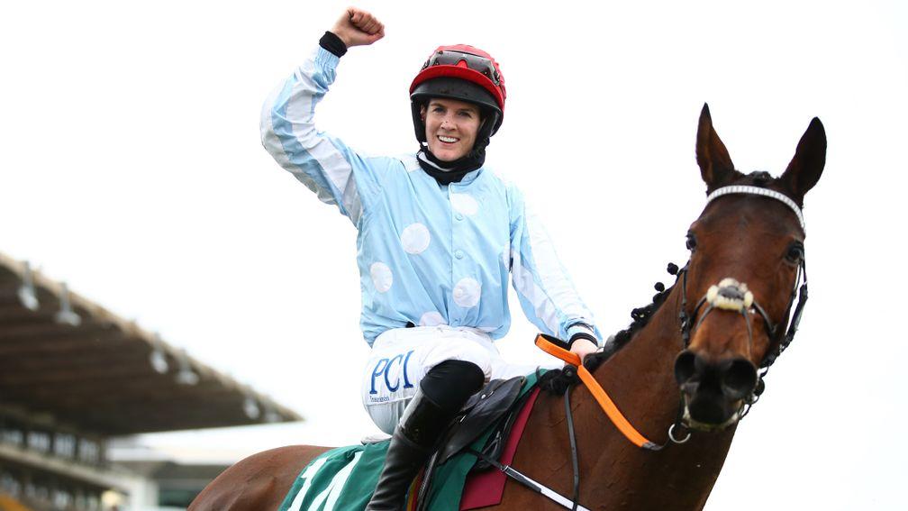 Rachael Blackmore: will ride Minella Times in the Randox Grand National at Aintree on Saturday