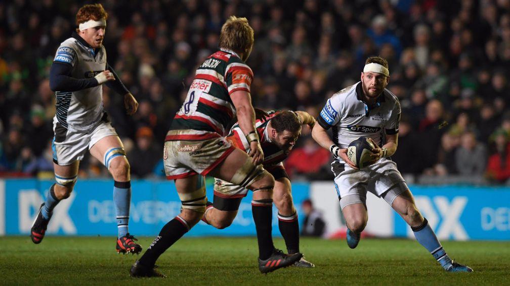 Fly-half Finn Russell (right) is Glasgow's creative price