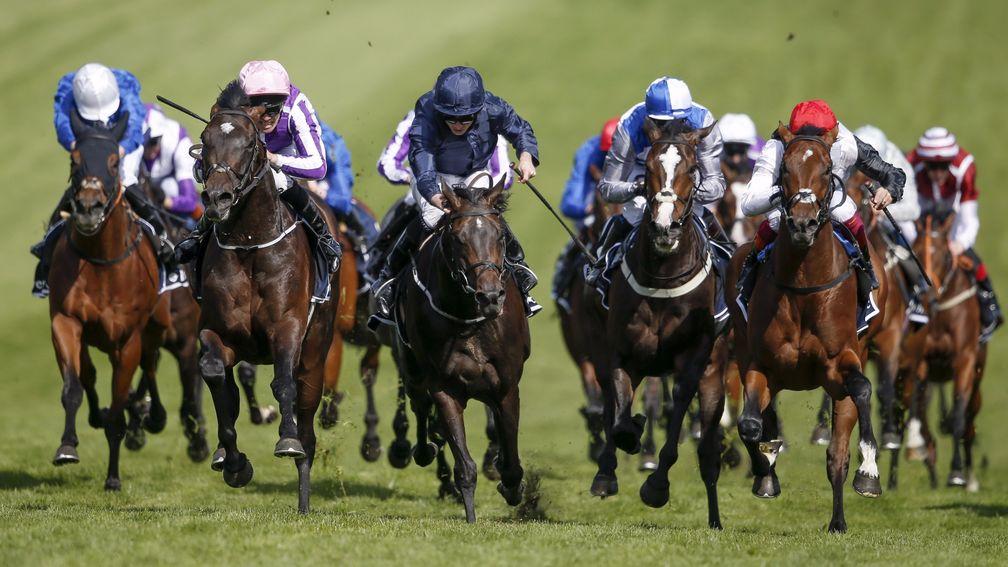 Runners in the Derby fight out a thrilling conclusion