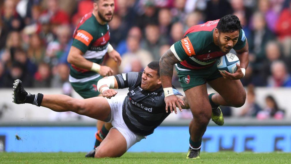 Manu Tuilagi was on the scoresheet for Leicester against Newcastle in round two