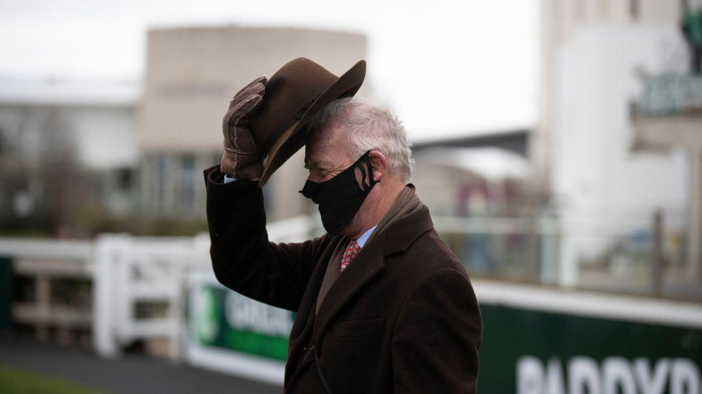 Willie Mullins: sent out a treble at Leopardstown on Monday