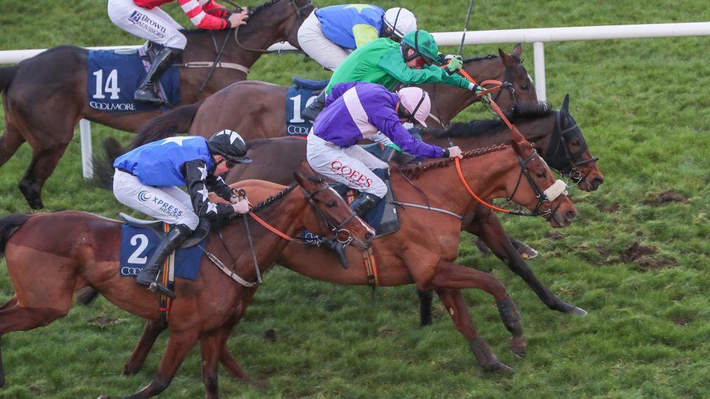 Lily Du Berlais (green): just prevailed in thrilling finish in last year's race