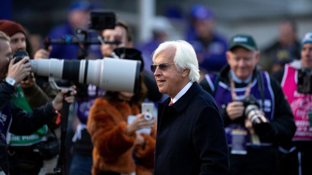 Bob Baffert: saddled the winners of both divisions of the Arkansas Derby earlier this month