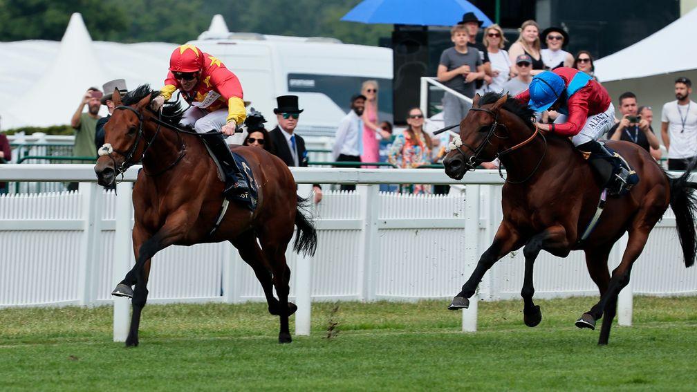 Bay Bridge was a fine second in the Prince of Wales's Stakes last week