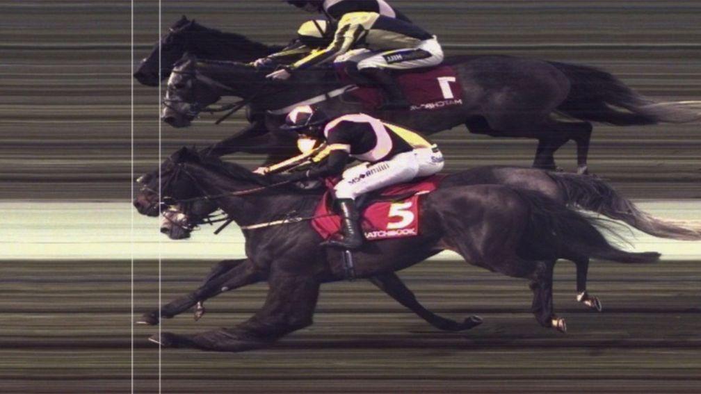 The correct photo-finish shows Third Wind had clearly prevailed