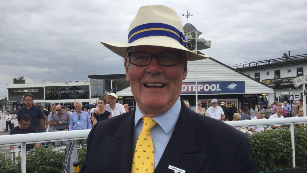 Charlie Moore: officiated his final raceday at Uttoxeter as clerk of the course on Monday
