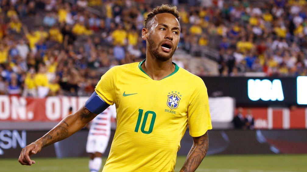 Neymar could dominate in midfield against an Argentina side missing Lionel Messi