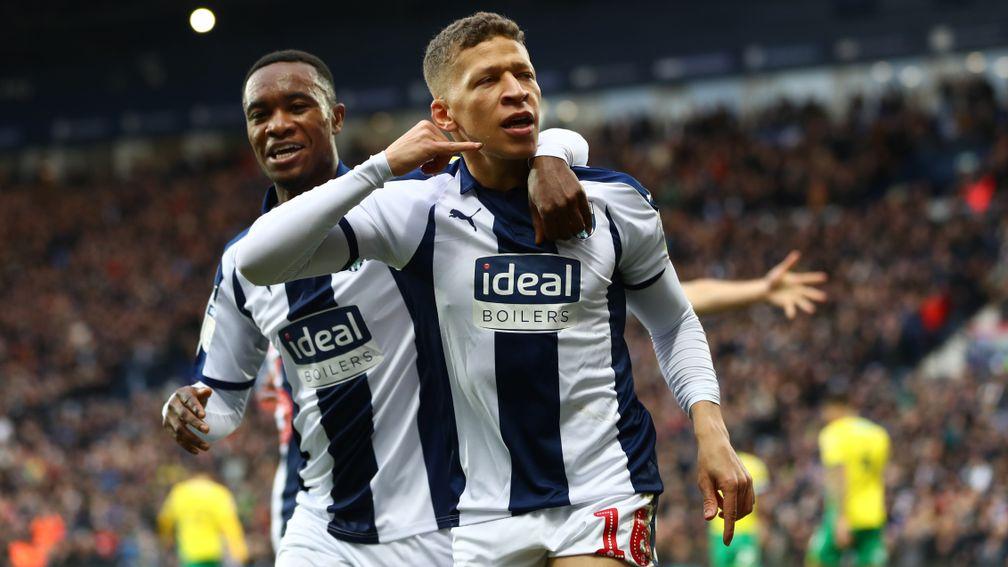 West Brom's Dwight Gayle is a threat in front of goal