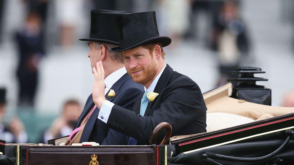 It's a big day for Prince Harry