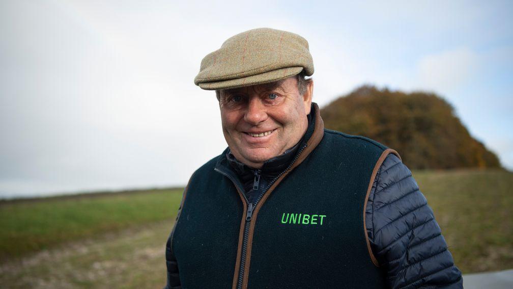 Nicky Henderson was excited by the news of Jonbon's arrival