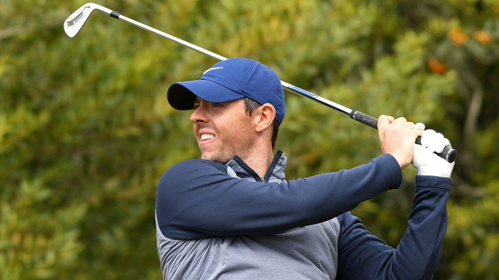 Rory McIlroy leads the WGC Mexico Championship after the first round