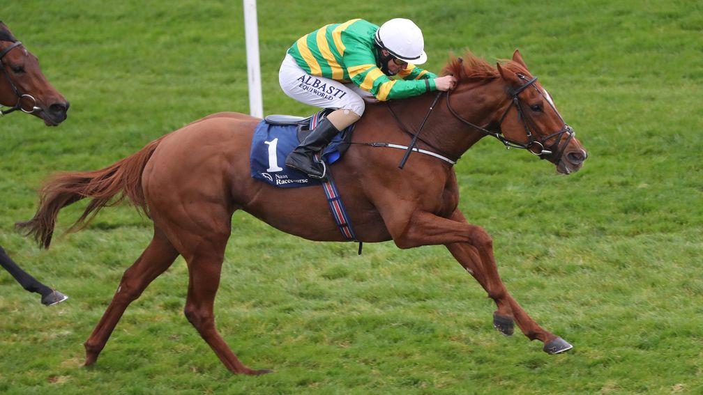 Barrington Court impressed in the Listed Finale Stakes at Naas