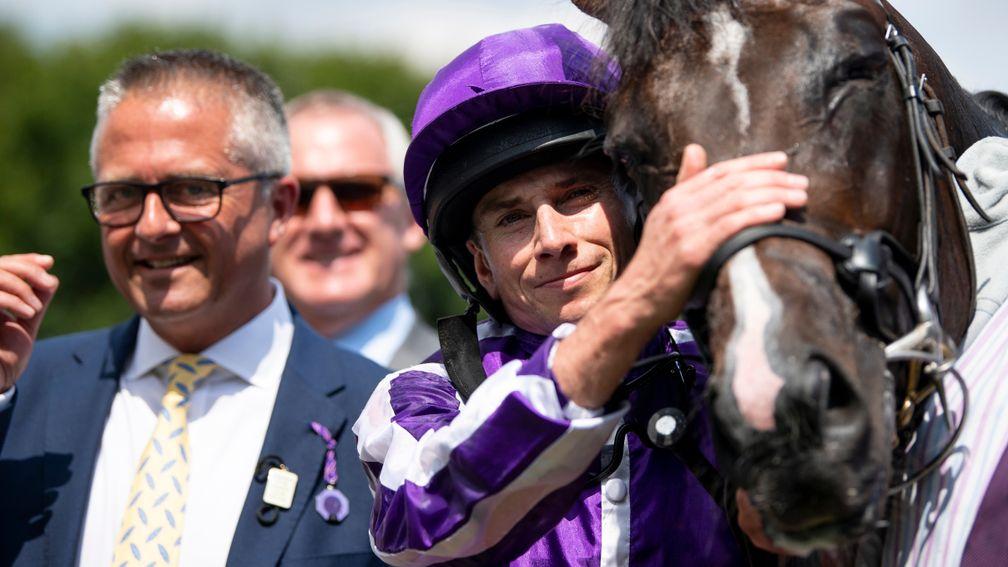 U S Navy Flag: will be partnered by Ryan Moore in his bid to create history at Randwick