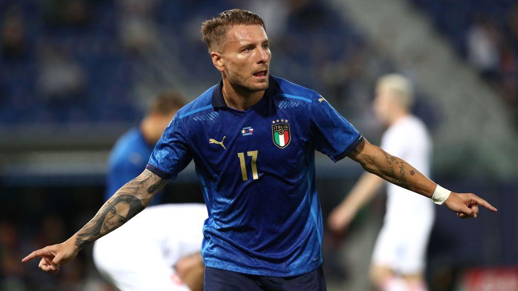 Ciro Immobile has scored four in his last five appearances for Italy