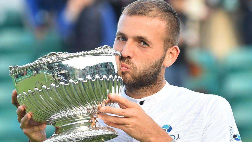 Dan Evans collected a title in Nottingham
