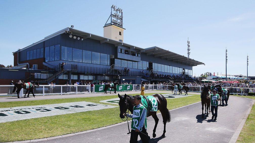 Cranbourne racecourse in Victoria, scene of heroics from clerk of the course Kevin Wynne