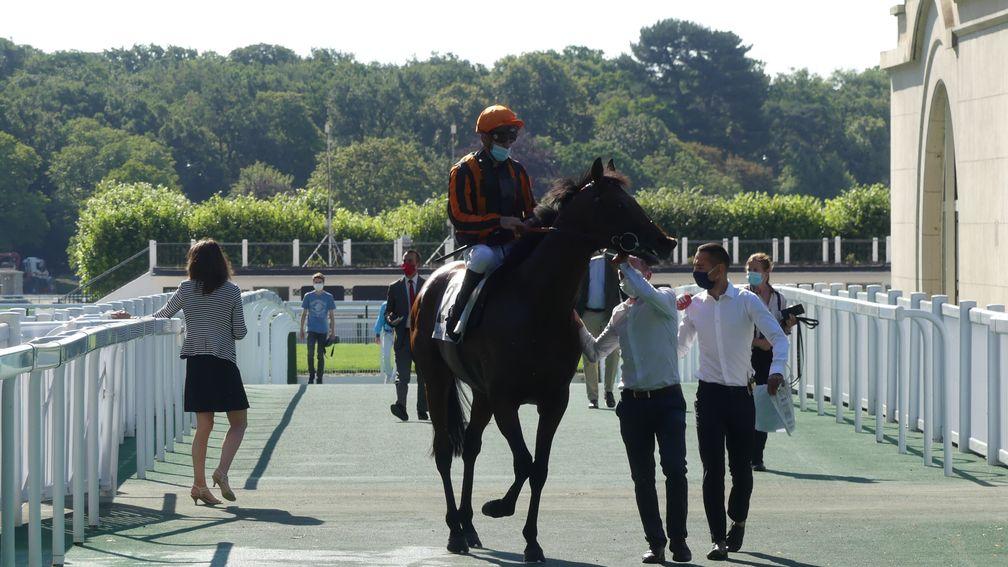 Telecaster and Christophe Soumillon return to unsaddle at Longchamp after dominating La Coupe