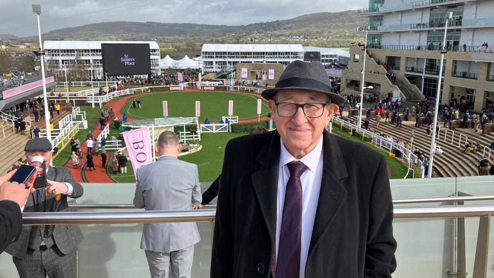 Liam Sweeney, who attended three of the four days at this week's Cheltenham Festival