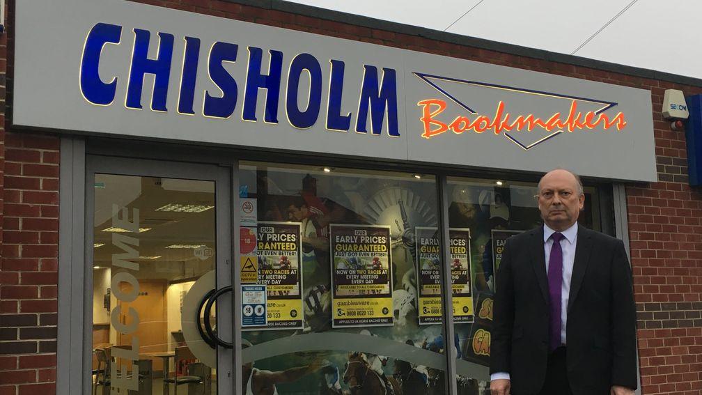 Howard Chisholm: managing director of north-east independents Chisholm Bookmakers