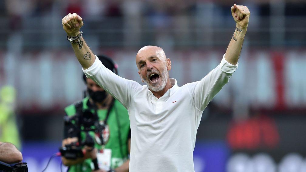 Stefano Pioli's Milan will win Serie A provided they avoid defeat against Sassuolo on Sunday