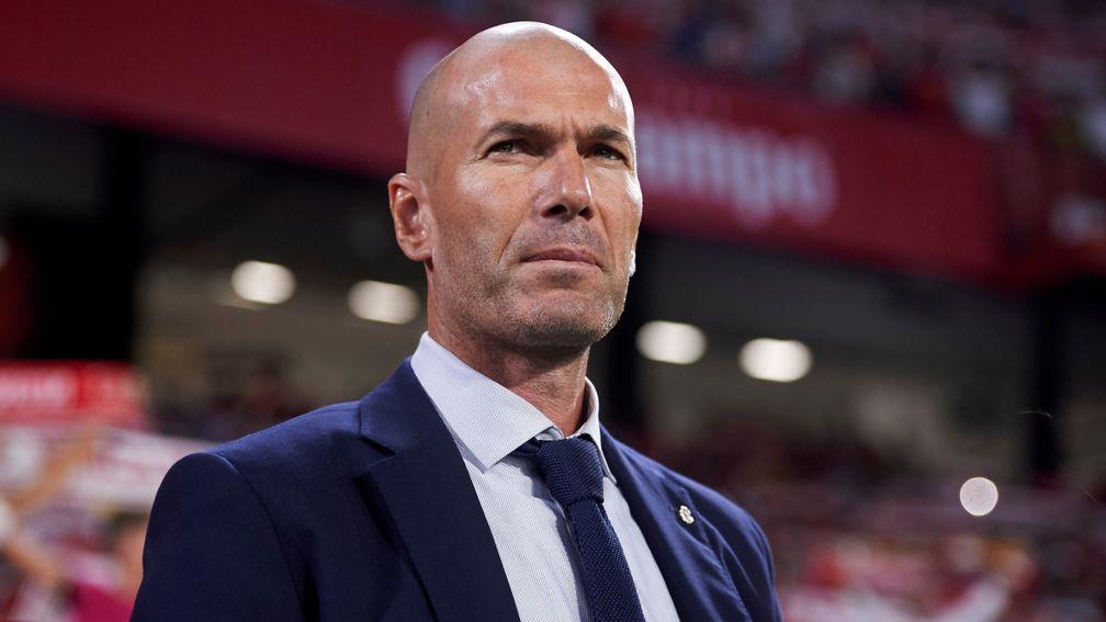 Zinedine Zidane's Real Madrid face a tough task against Atalanta