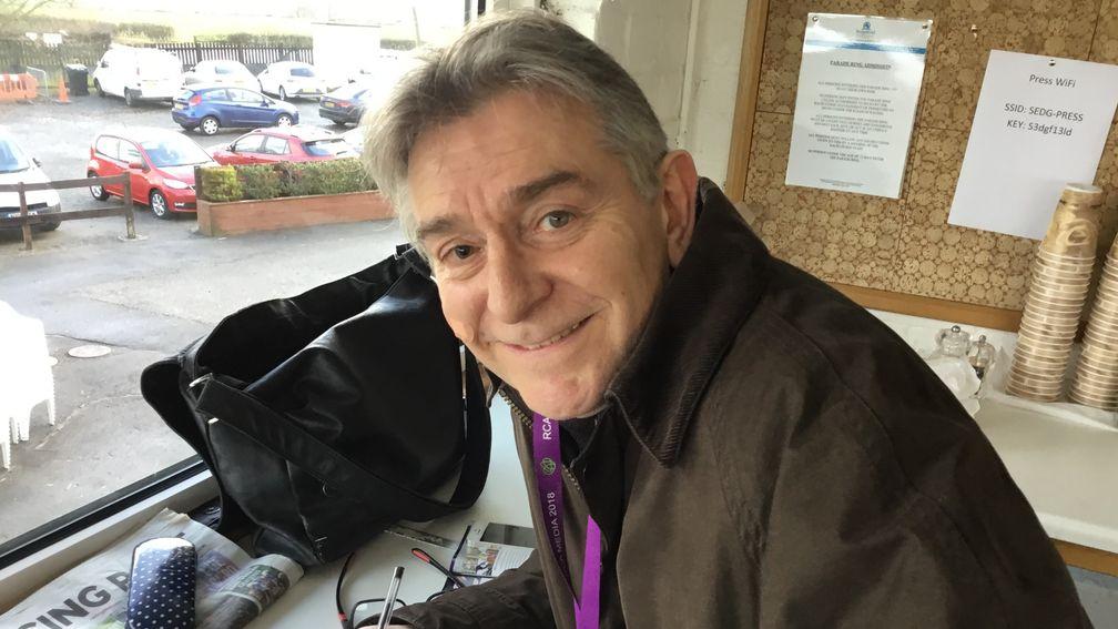 Malcolm Tomlinson returned to commentary duties at Sedgefield