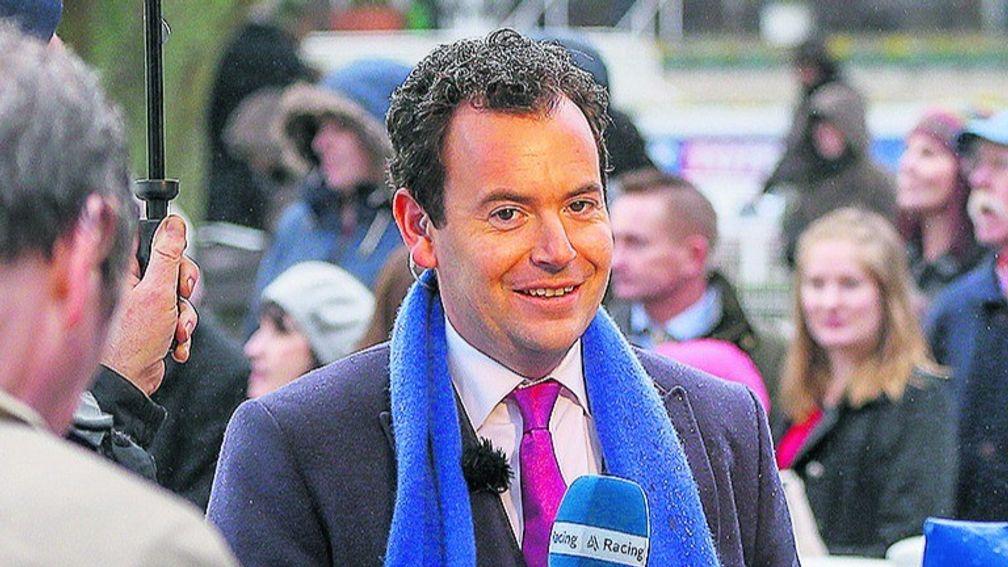 Nick Luck: will present the free-to-air RUK coverage from Newbury on Saturday