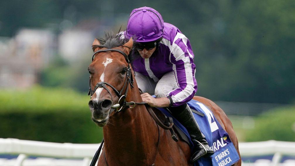 St Mark's Basilica wins the Coral-Eclipse under Ryan Moore, arguably the best performance of his stellar career