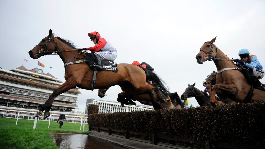 Mattie Batchelor: enjoyed his finest hour in the 2011 Hennessy Gold Cup on Carruthers