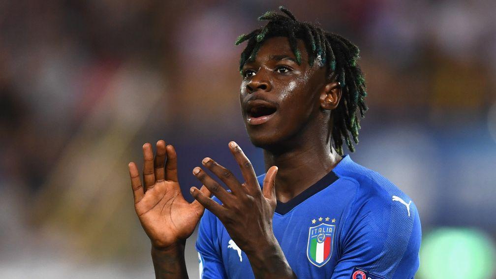 Everton snapped up young Italy striker Moise Kean from Juventus