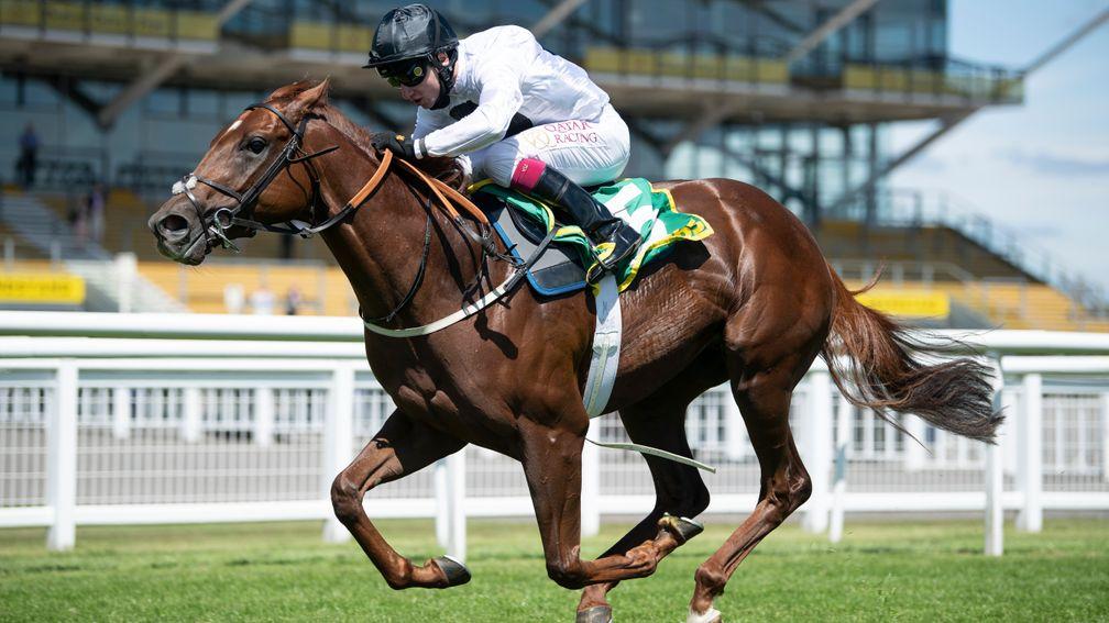 Method strides clear in the Listed Rose Bowl Stakes at Newbury