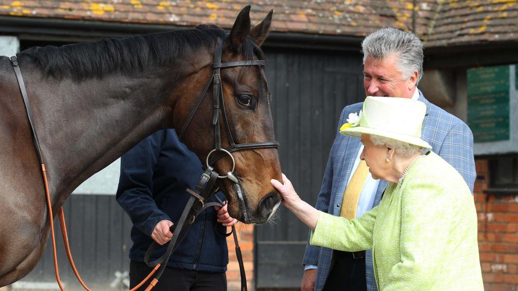 Ryanair Chase hero Frodon met the Queen in March