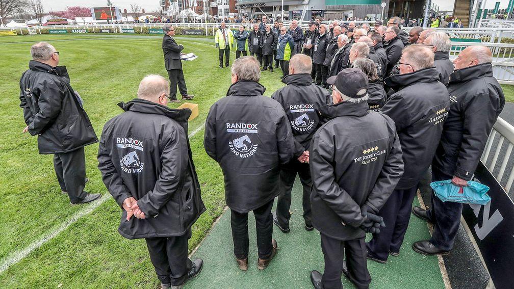 Aintree's security are briefed at the start of the Grand National meeting. Security was obviously strong there, but should it be beefed up at meetings generally?