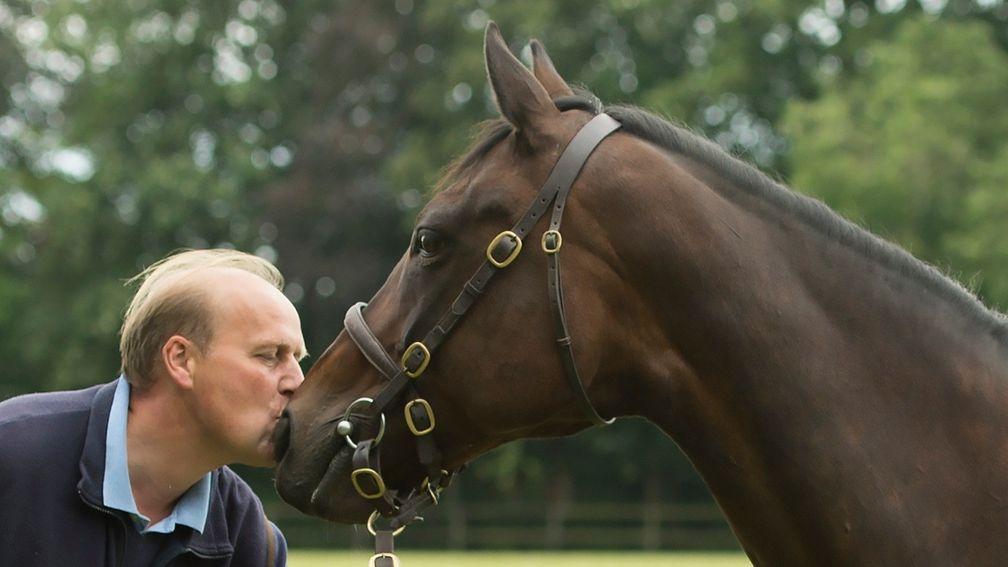 Trainer Ed Dunlop reunited with wonder mare Ouija Board at Stanley House Stud